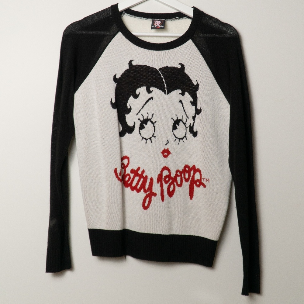 Vintage Betty Boop Sweater for Women